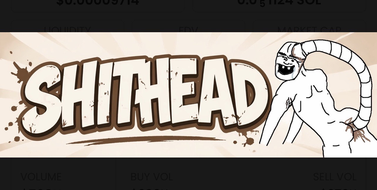 $SHITHEAD memecoin